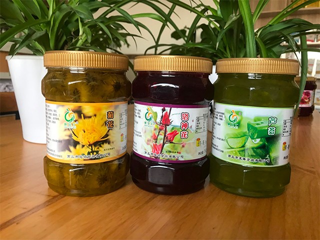 菊花花茶、洛神花花茶、蘆薈花茶